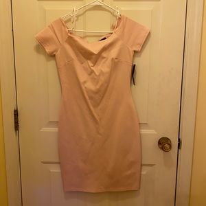 Lulu’s pink, off shoulder dress. Never worn.
